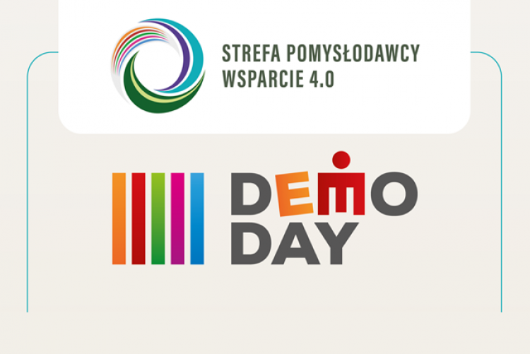 Grafika przedstawiająca logo DemoDay